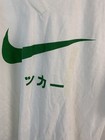 Vintage Nike White Tag Graphic Shirt Foreign Language Rare White Green Usa Large