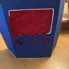 Vintage Puppet Theatre With Five Plush Puppets