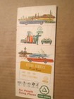 Citgo Cities Service Gas Oil Road Map Of Cleveland 1964