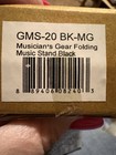 Musician s Gear Foldable Tripod Sheet Music Stand Black Gms-20 Bk-mg