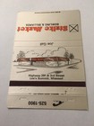 Vintage Matchbook Cover Matchcover 40 Strike Bowling Billiards Strike Market Mo