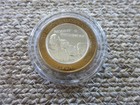 Las Vegas Plaza  Mount Rushmore  10 Dollar Gaming Token  999 Silver  rare 