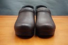 Dansko Professional Clog Shoes Womens 8 Brown Leather Slip On Casual Comfort