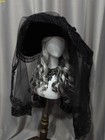 Gothic Dark Cosplay Headwear Hat Bonnet Lolita Black Veil Head-dress Tassel Hat