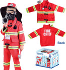 13 Piece Kids Fireman Costume Firefighter Dress-up Toy Set For Children Boys And