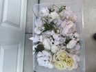 Mixed Lot Faux Flowers Artificial Flowers For Flower Wall Diy Craft Home Decor