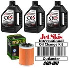Can Am Outlander 400 450 500 570 650 800 850 1000 Oil Change Service Kit 10w40
