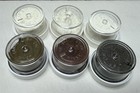 Stampin Up Embossing Powder Pewter Copper Clear Gold Lot Of 6