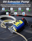 Oilpump 12v100w Oil Extractor Pump For Engine Oil Change Electric Fluid Transfer