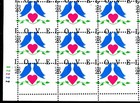 Efo 2440 2-way Misperfed   Miscut Sheet Of 50 --five Imperf Margin Singles On Lr