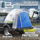 Nakyma Pickup Truck Tent 6-6 5 Ft Double Layer Waterproof Truck Bed Tent 4season