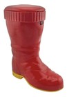 Vintage Knickerbocker Toy Puss N Boots Pop Up Yellow Cat In Red Boot Plastic