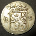 Magic Key Date 1776 Date Of Independence  Colonial New York Silver Lion Dime Hol