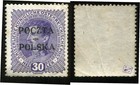 Poland 1918-1919  poczta Polska rzp  Polska  Ovrprts On Austria 1916 Stamps  a36