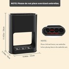 Umbrella Rack With Removable Drip Tray  Umbrella Holder Stand For Entryway  Free