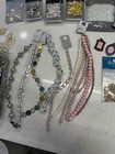 New Complete Jewelry Making Kit Lot - Beads  Findings  Charms  Tools