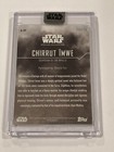 Donnie Yen As Chirrut Imwe 2020 Topps Star Wars Stellar Autograph Card Auto  40