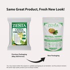 Zenia 100  Pure Neutral Henna Powder  cassia Obovata    7oz  200g    Colorless H