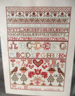 New Hands Across The Sea Ann Morison 1830 Sampler Ctd Cross Stitch Kit W silks