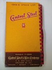 1948-49 Stock List   Reference Book Central Steel   Wire Co 