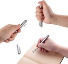 Stainless Steel Tactical Pen 3 Tips Heavy Duty Edc Ballpoint Pen Survival Tools