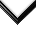 Us Art Frames 6 By 7-inch Traditional Black 0 75 Inch Picture Frame 75swb