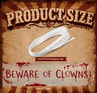 71  X 20  Halloween Clown Banner Outdoor Large Halloween Carnival Decoration Vin