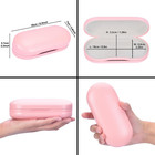 2 In 1 Contact Lens Case And Glasses Case Travel Kit With Mirror