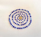 Beach Sea Glass Cobalt   Cornflower 100 Pieces Tinies Genuine Surf-tumbled