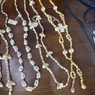 Lot Of 10 Nice 34 Inch Vintage Sea Shell Necklace  Hand Made In The Philippines
