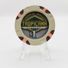 Tropicana Express Casino Laughlin Nevada 2007  1 Chip E6451