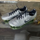 Nike Mens Rare Magista Orden Fg 651329 010 Silver Green Soccer Cleats Size 8