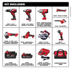 Milwaukee Nine Piece Tool Set Brand New In The Box Retails 1100 our Price 835    