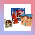 Little Tikes Mini Big Dollhouse Playset Doll   Bear Figures  Ew Replica Barbie