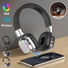 Wireless Headphones Headsets Super Bass Bluetooth Foldable Stereo Earphones Mic