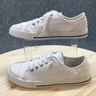 Therea Bouts Shoes Womens 6 M Scooter Casual Sneakers White Canvas Lace Up New