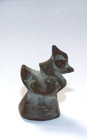 Antique Burmese Bronze Hamza Bird Opium Weight C1800s  0043