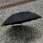Antique Walking Stick Umbrella Parasol Nickel Silver Or Plated Handle Gokul Ribs