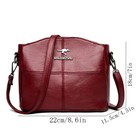 3 Layers Women Tote Bag High Quality Leather Handbags Leisure Shoulder Bag New