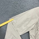 Eddie Bauer Rain Jacket Mens M Beige Mountain Parka Hooded Hiking Utility Trail