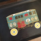 Vintage 1970s Barnum   Bailey s Circus Dinner Serving Trays Set Wagon Couroc Mmc
