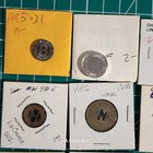 20  Different Vintage Mixed Transit Token Lot  See Photos  Our  B2044