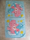 Vintage Pink Care Bears Bath Towel 38  X 21  Small Childs Rare Terry R6