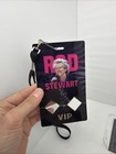    rod Stewart In Concert Vip Nation Merchandise Lot Pass Lanyard Coasters Pins   