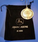  5 In Series -- 2000 John Deere Pewter Christmas Ornament -- Model R Tractor 