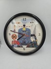 Santa Fe Train Clock  J s n y - Works  Good Condition Battery  Not Included 