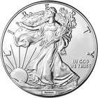 1 Oz American Silver Eagle  1 Coin Bu  random Year  Lot Of 10