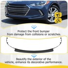 Front Lower Bumper Valance Deflector Lip For Hyundai Elantra 2017-18  86591f3000
