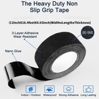 Anti Slip Non Skid High Traction Safety Grit Grip Tape Strips Self Adhesive Back