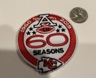 Kansas City Chiefs Vintage Embroidered Iron  On Logo Patch  3 x 3  Awesome  